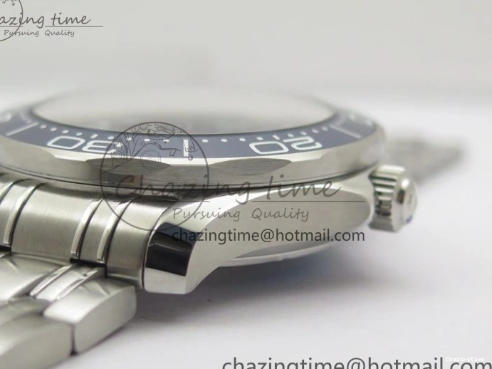 1225 Seamaster Diver 300M ORF 1:1 Best Edition Blue Ceramic Gray Dial on SS Bracelet A HighQuality 7867